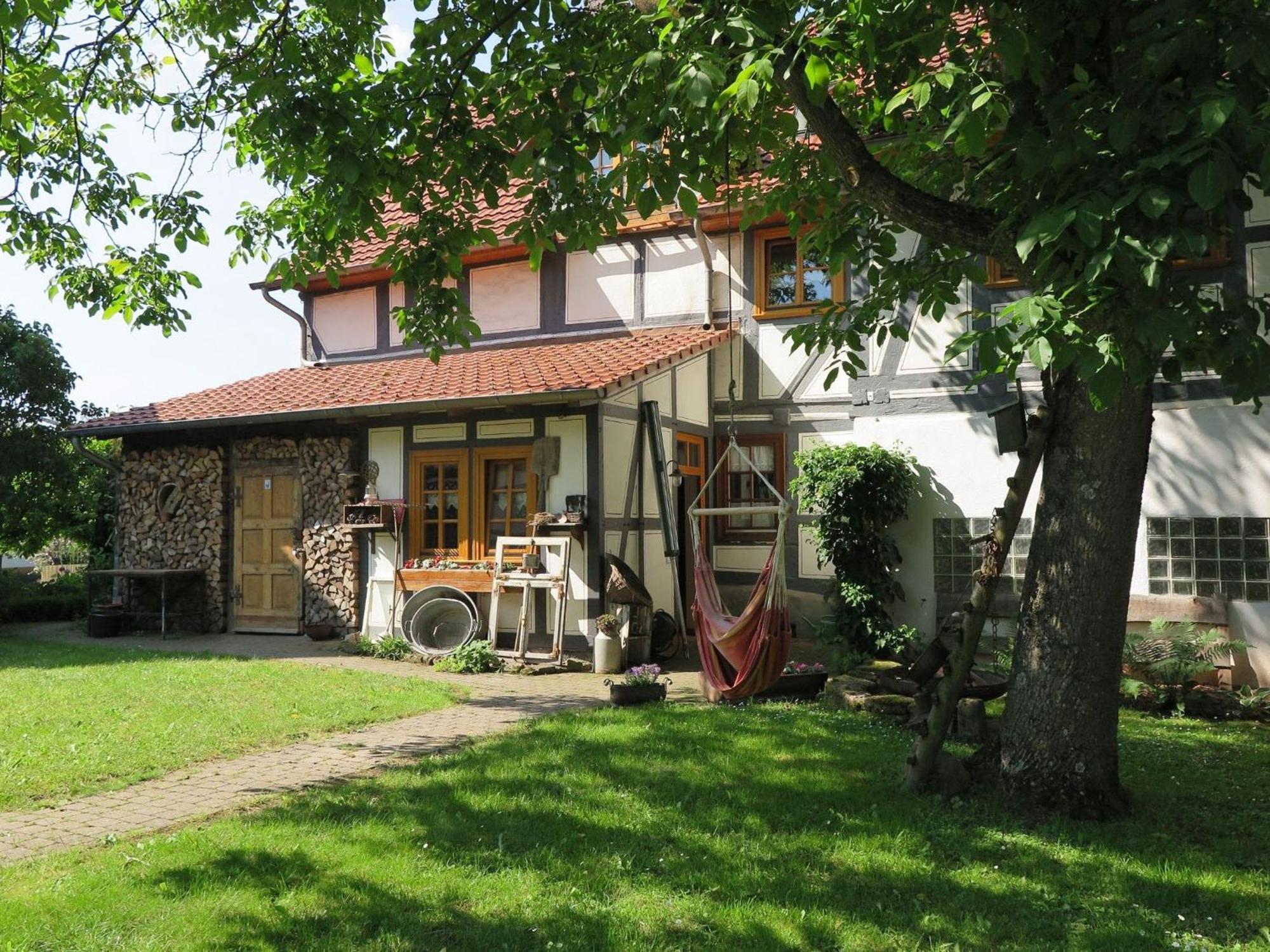 Fachwerktraum Im Hof Apartment Alheim Exterior photo